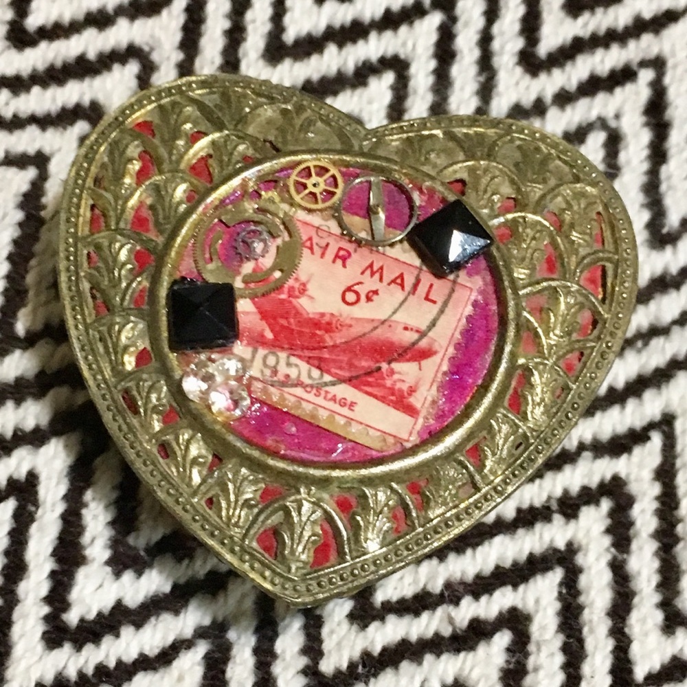 Heart Shaped Trinket Box